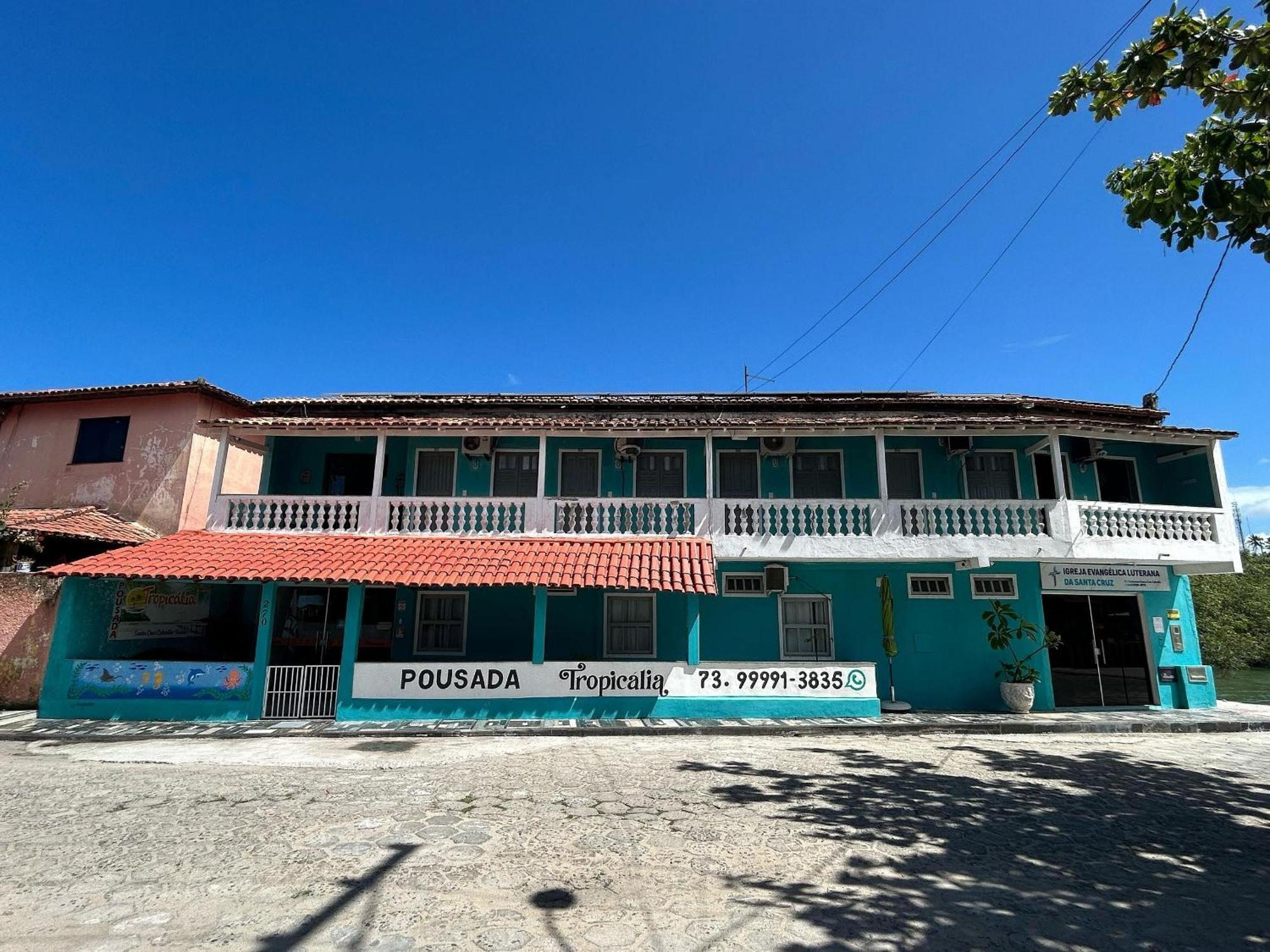 Pousada Tropicalia Tranquilidade A Beira Mar Santa Cruz Cabrália Kültér fotó
